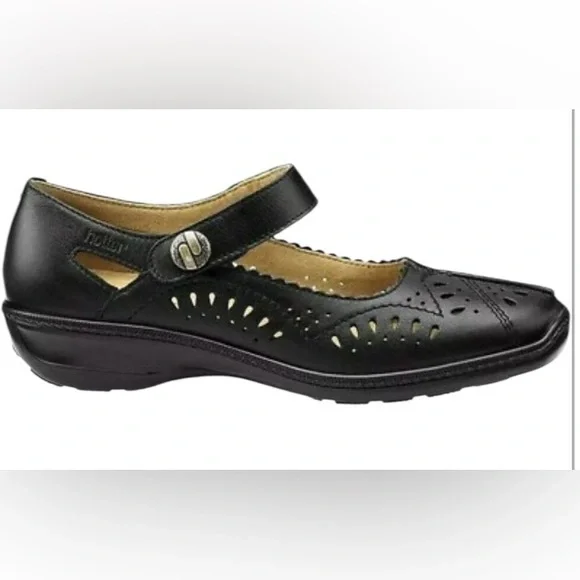 NWOT Hotter Madeln England Chile women’s 7 black leather Mary Jane shoes - Picture 2 of 6